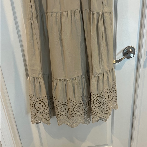 GAP One-Shoulder Beige maxi Dress - Picture 11 of 15